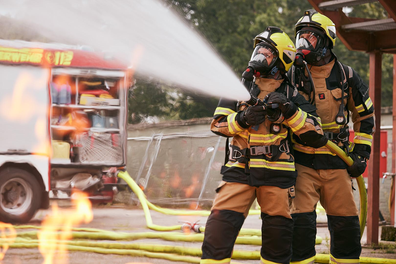 Herzogenrath // Brandbekämpfung